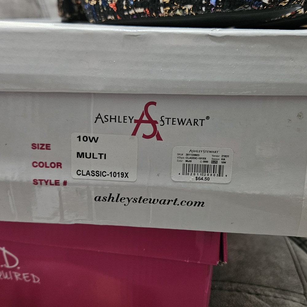Ashley Stewart Multi-Color Boots